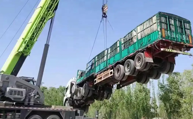 城固道路脱困救援案例